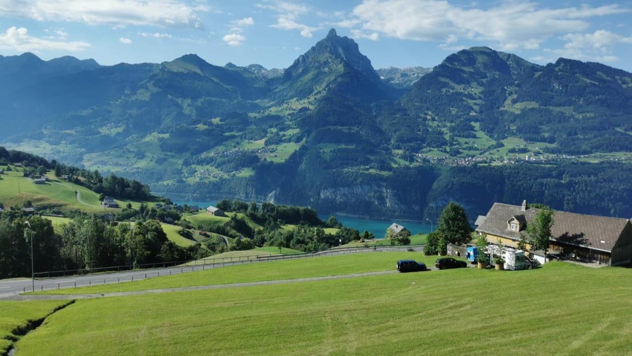 Traumhafte Sonnenresidenz Mit Berg- Und Seeblick Амден Екстериор снимка